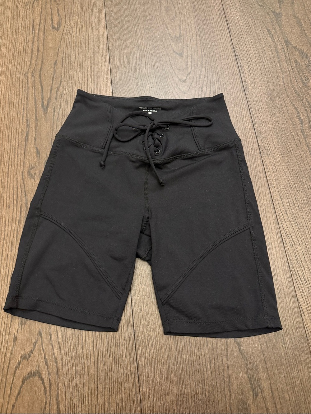 Year of ours black shorts